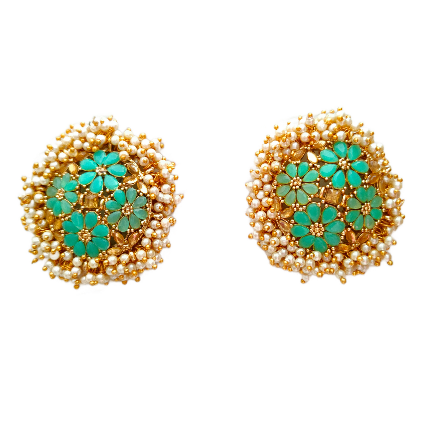 Akriti Earrings Ethenic Wear for Every Festive Occasion [ Pista Green Color]