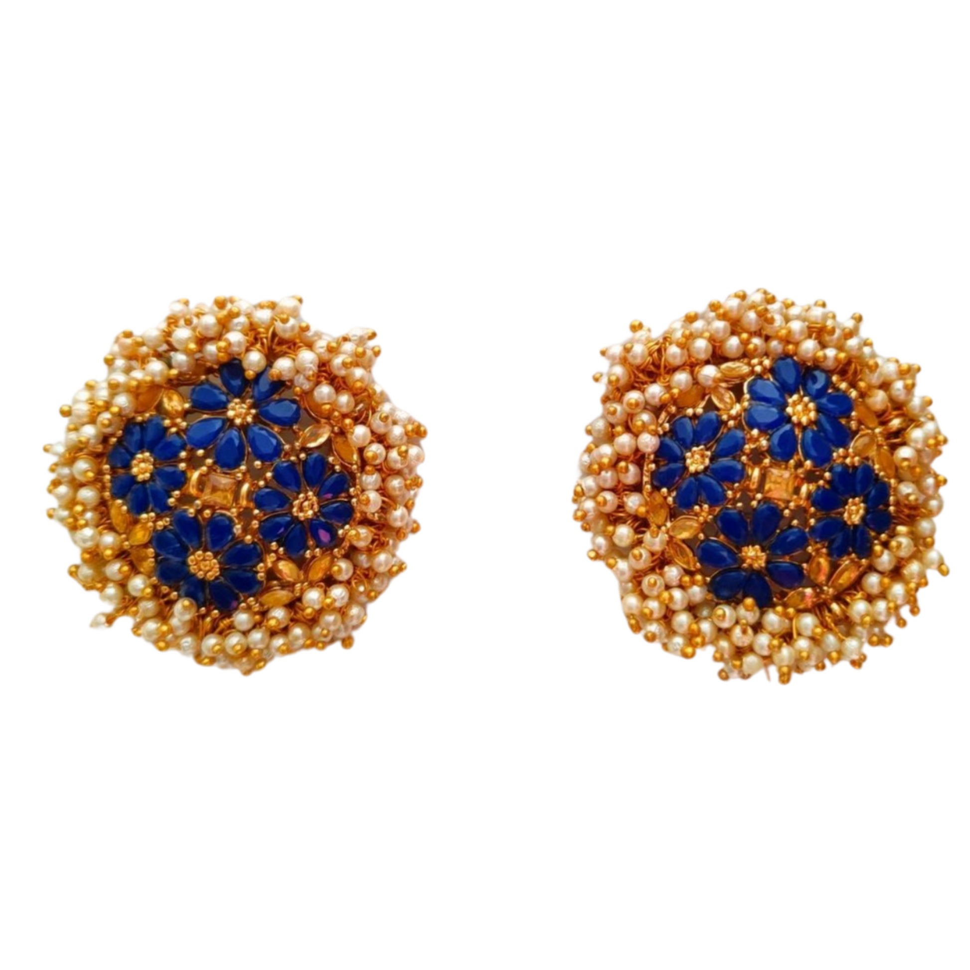 Akriti Earrings Ethenic Wear for Every Festive Occasion [Blue Color]