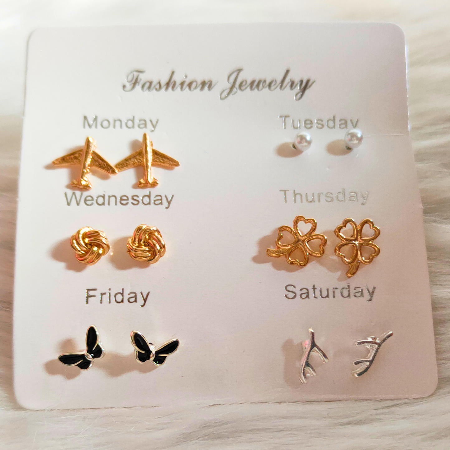 Dahlia combo Earrings, Hypoallergenic, Light weight, Everyday wear, Premium Quality