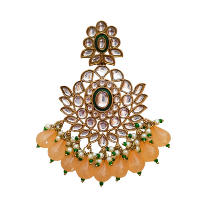 Preeta Ethenic Wear for Every Festive Occasion [Peach Color Single]